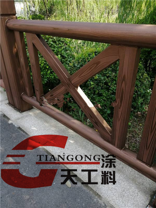 <strong>仿古木紋漆|古建筑木紋漆的應用|藝術(shù)仿古木紋漆效果</strong>