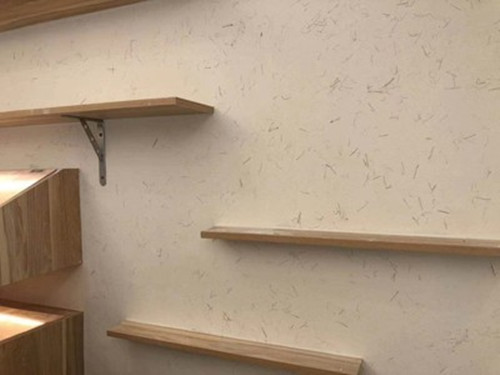 <strong>復(fù)古風(fēng)稻草漆墻面，很酷很仿古！</strong>