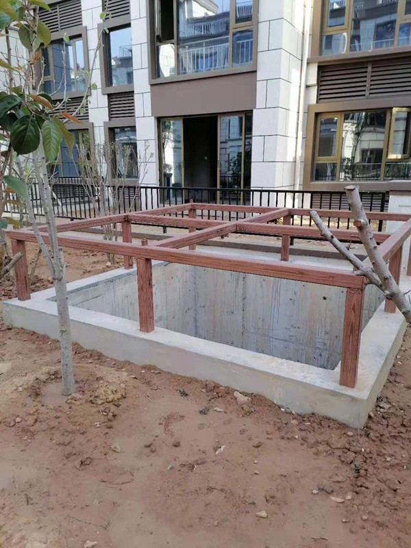 小區(qū)鋼構木紋漆